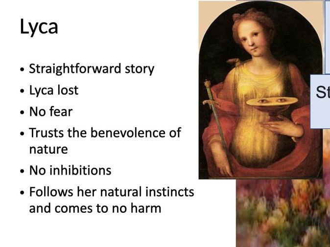 William Blake - Songs of Experience 'Little Girl Lost' and 'Little Girl Found'
