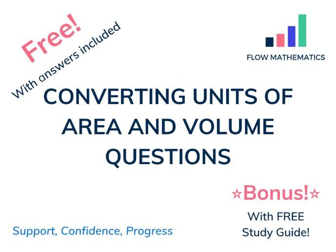 Converting Units Of Area And Volume Teaching Resources