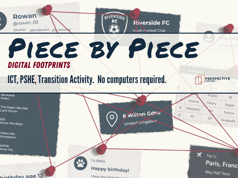 Digital Footprint Lesson - KS3 PSHE ICT Computing