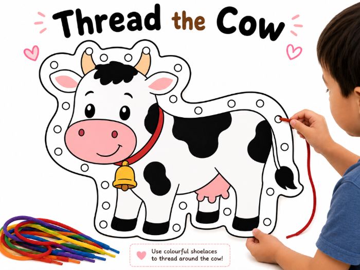 Thread the Cow!