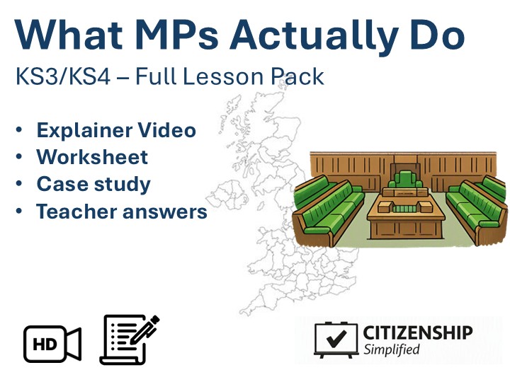 What MPs Actually Do (KS3/KS4)