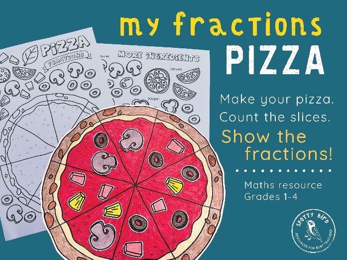 My fractions pizza