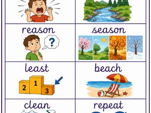 Year 4 EAL Spelling Poster - Autumn Week 2