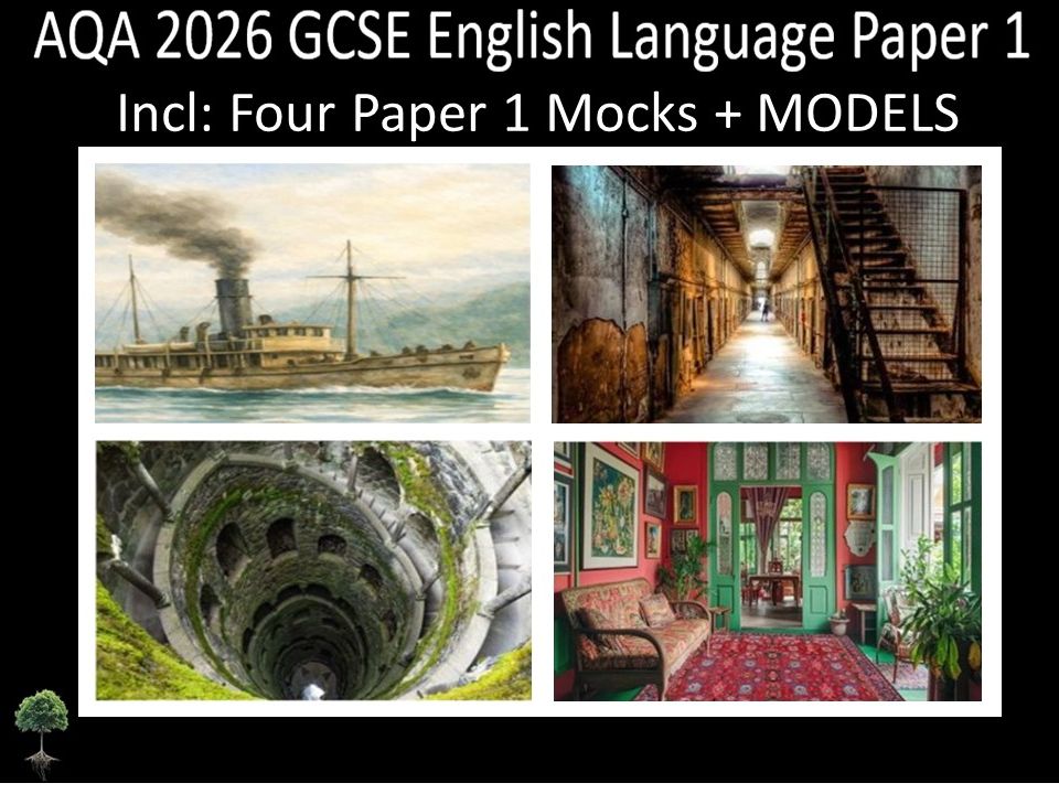 Four AQA 2026 GCSE English Language Paper 1 Mocks | Models