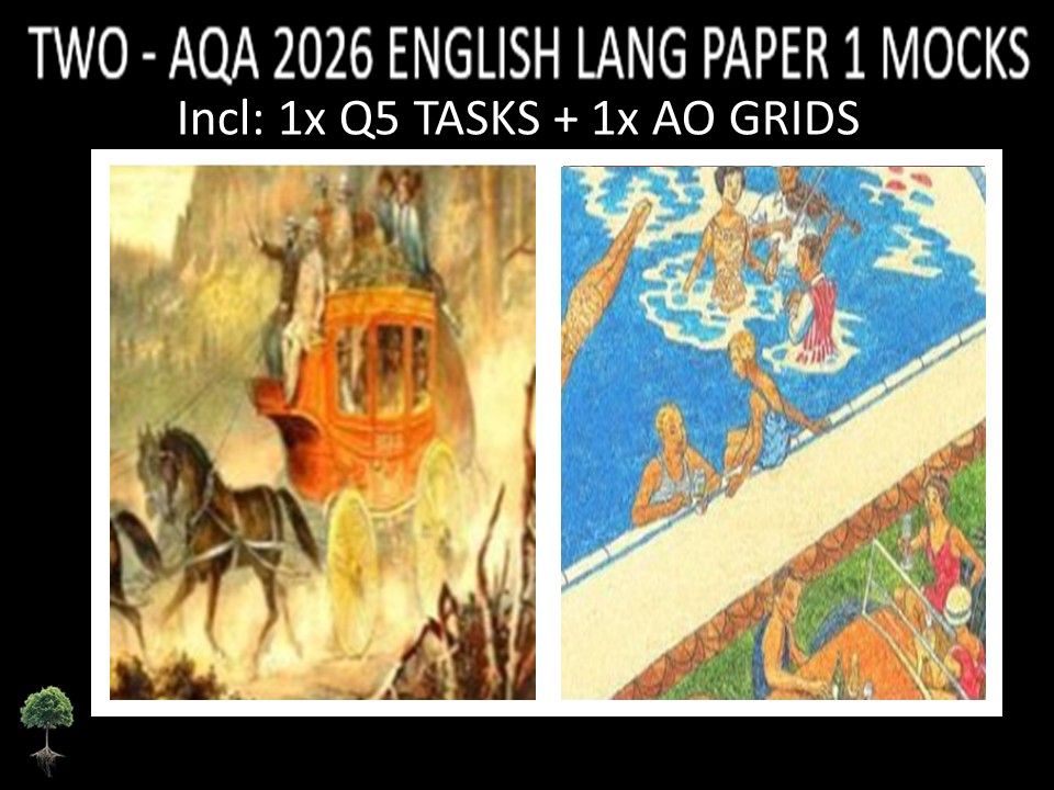 TWO - AQA PAPER 1 | 2026 FULL MOCKS | Q5 TASKS | AO GRIDS