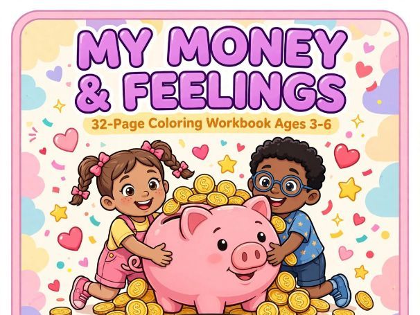 My Money and Feelings | EYFS Money Worksheets | PSHE Feelings and Saving