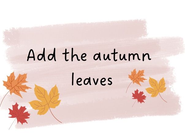 Add the leaves template