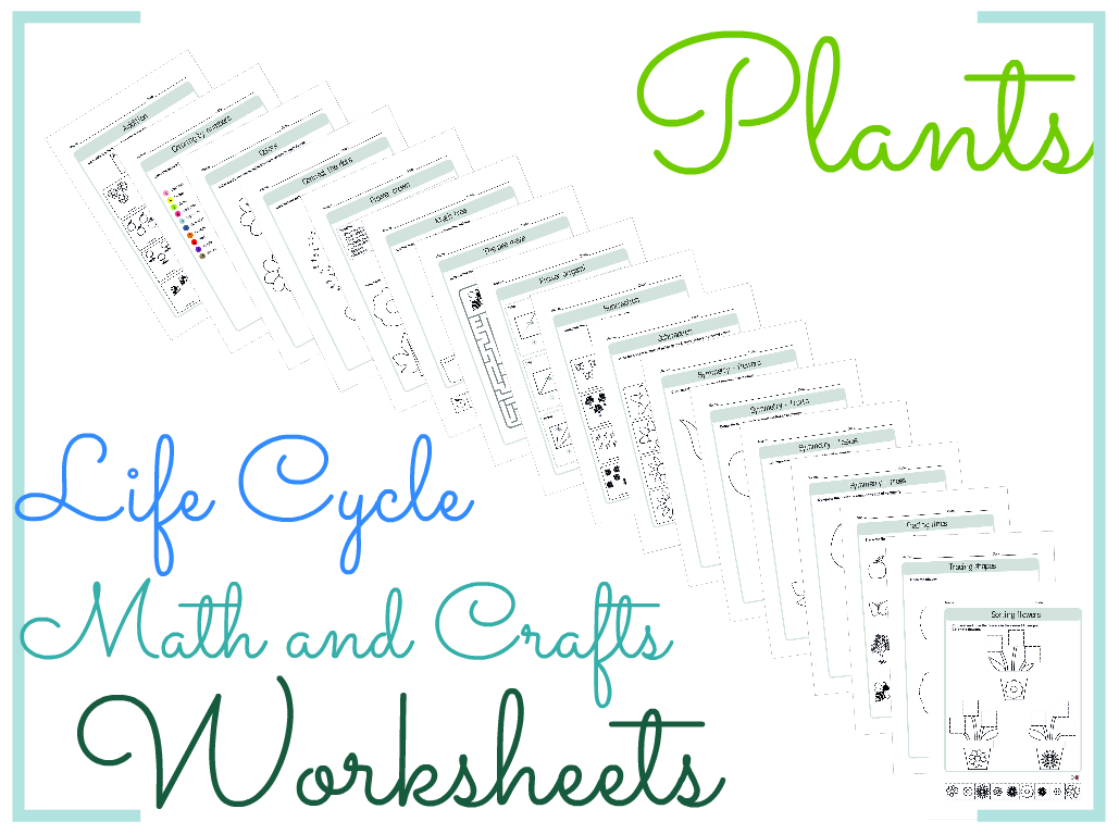 Worksheets Product Life Cycle Worksheet plant life cycle math and crafts worksheets by biogeoscience cover image