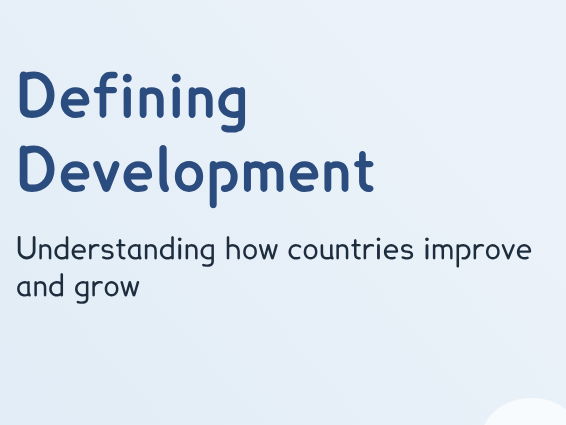 Y7 - Defining Development