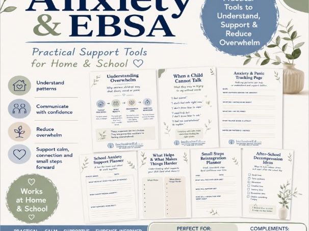 Understanding Anxiety & EBSA Home/School