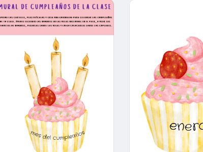 Guirnalda Cumpleaños para el Aula pack