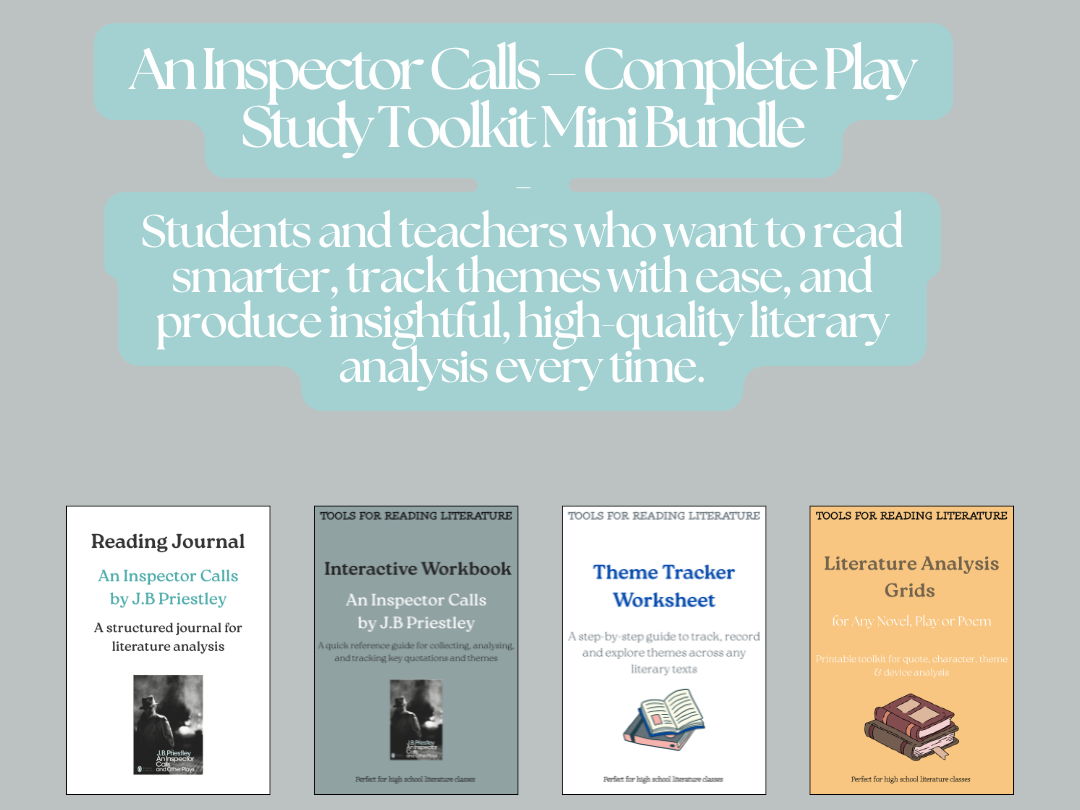 An Inspector Calls – Complete Play Study Toolkit (Mini Bundle)
