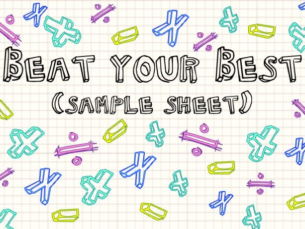 "Beat Your Best" - SAMPLE