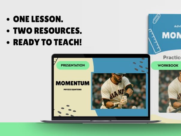 AQA GCSE Physics: Momentum | Lesson Presentation + Calculations Workbook