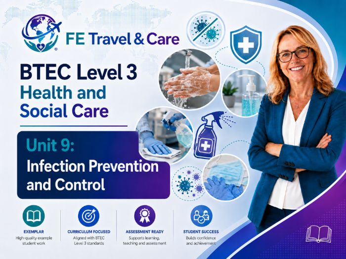 BTEC Level 3 Health and Social Care Unit 9 | Exemplar Student Assignment