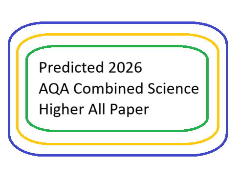 Predicted 2026 AQA Combined Science Higher All papers DATA ONLY
