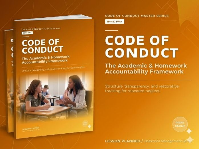 Code of Conduct Mastery Series - The Academic & Accountability Homework Framework - Book 2