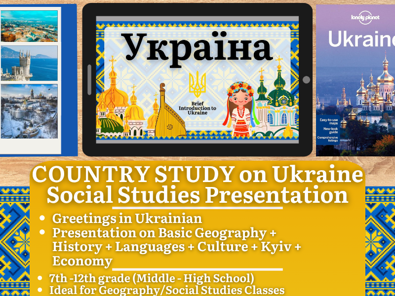 Country Study Presentation - Ukraine - Europe