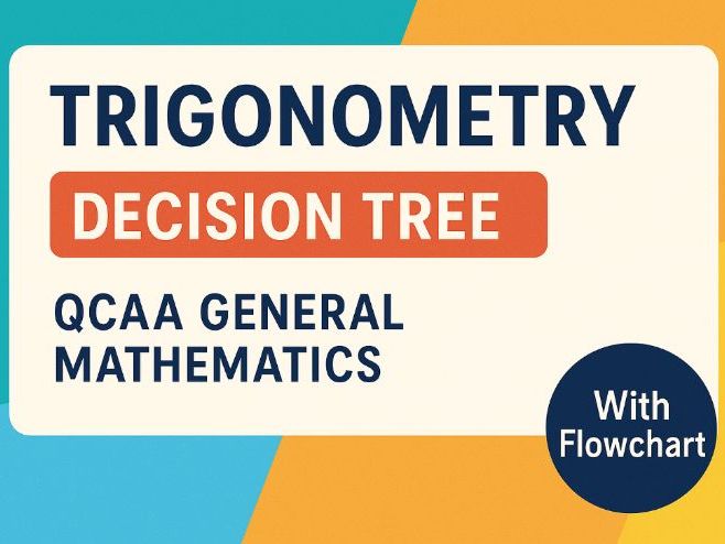 Unit 2 General Maths - Trigonometry Decision Tree