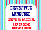 Figurative Language Write an Original Rap or Song