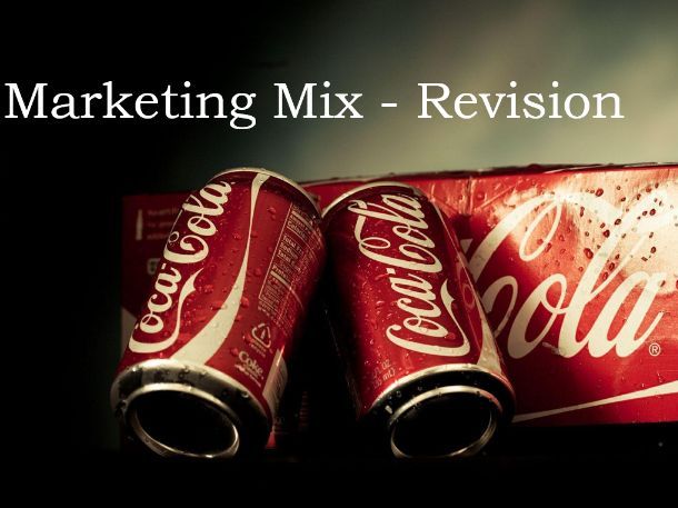 Marketing Mix revision activity