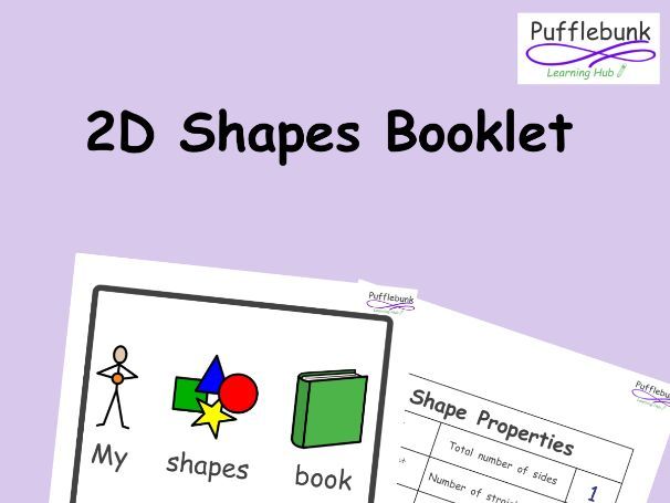 KS1 2D Shapes Booklet
