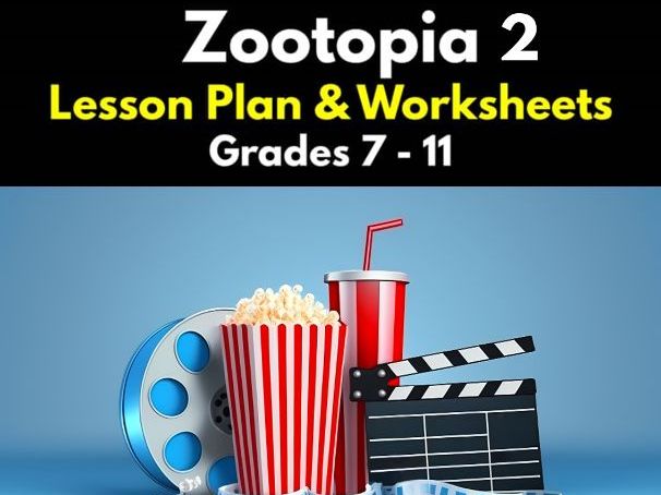 'Zootopia 2' Lesson Plan & Worksheets | Grades 7 - 11