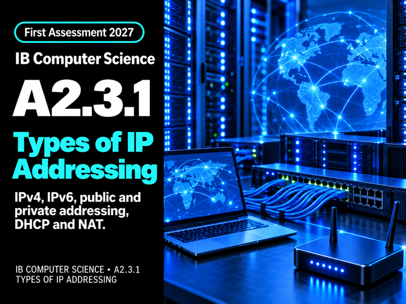 IB Computer Science A2.3.1: Types of IP Addressing