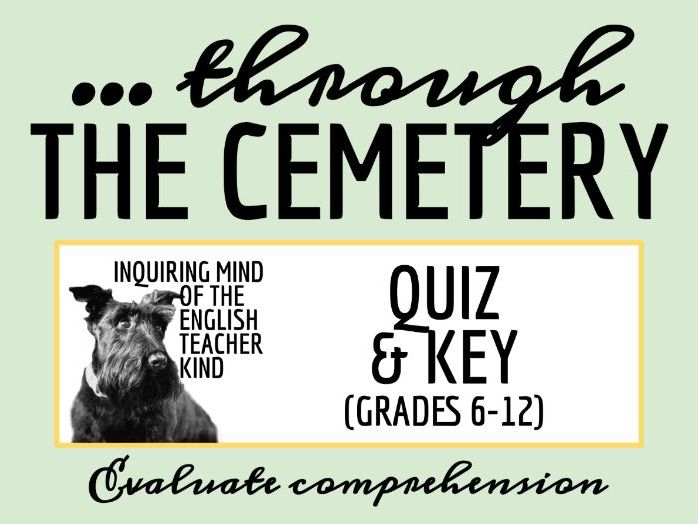 "The Path through the Cemetery" by Leonard Q. Ross Quiz and Answer Key