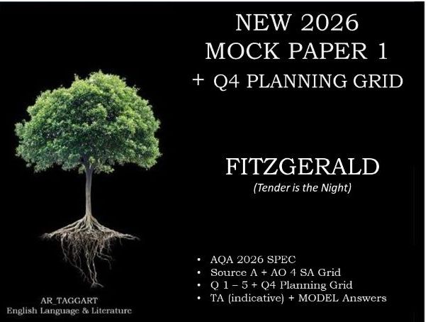 FITZGERALD - PAPER 1 |2026 FULL MOCK| Q4 PLAN