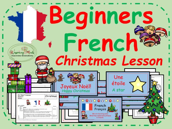 French Christmas Lesson and Resources - Noël