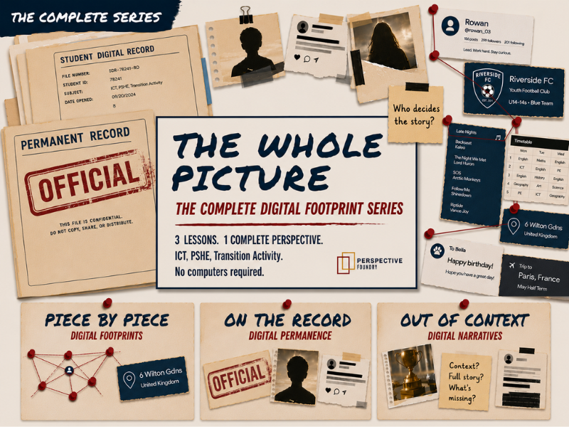Digital Footprint Series: PSHE, Transition, Drop-Down Day