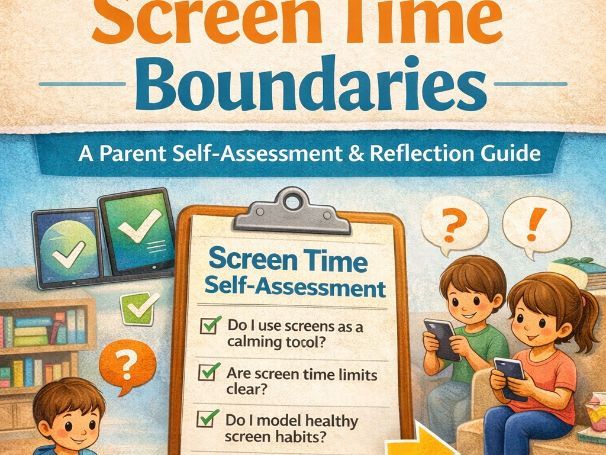 Screen Time Boundaries: A Parent Self-Assessment & Reflection Guide
