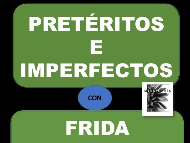 Preterit or imperfect worksheet with Frida Kahlo and Pablo Picasso