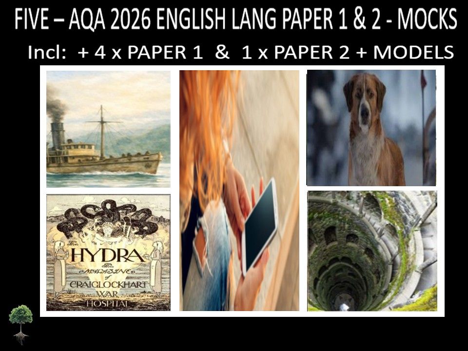FIVE  - AQA PAPER 1 & 2 | 2026 FULL MOCKS | MODELS