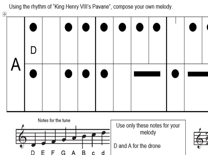 SEND Tudor music lesson 4