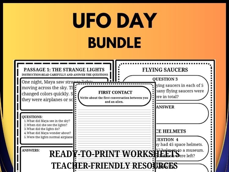 Ultimate UFO & Space Learning Bundle