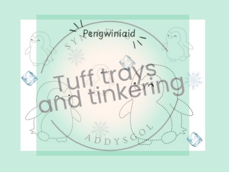 pengwiniad gaeaf cymraeg curriculum for wales nursery eyfs ps1 fine motor skills