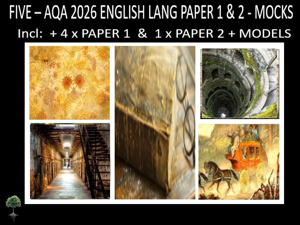 FIVE - AQA PAPER 1 & 2 | 2026 FULL MOCKS | MODELS