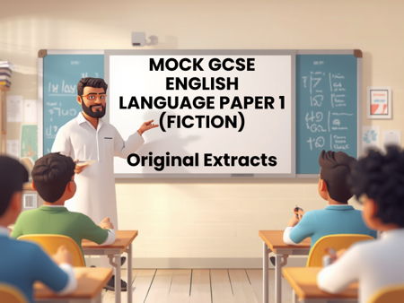 GCSE English Language Paper 1: Full Fiction Exam Skills Lesson  Original Extract, Lesson Plan & Stu