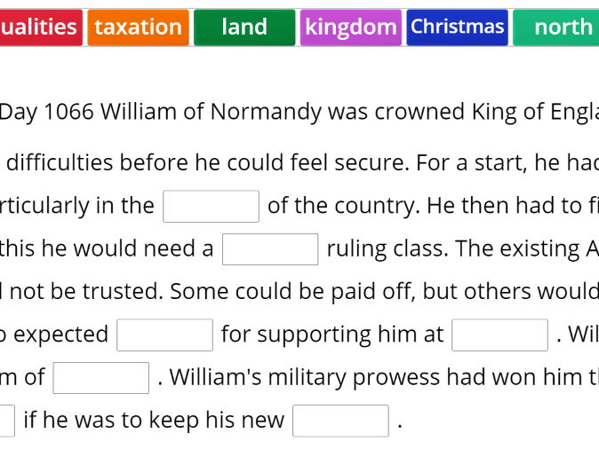 William of Normandy's Challenges After Hastings