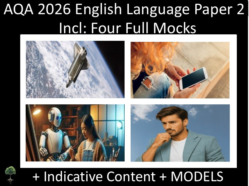 Four AQA 2026 English Language Paper 2 Mocks | MODELS