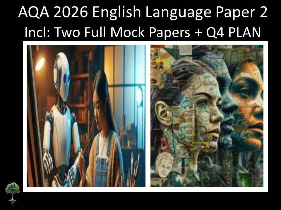 Two AQA 2026 GCSE English Language Paper 2 Mocks | Q4 Plan