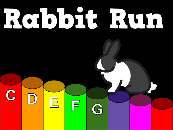Rabbit Run Boomwhacker Play Along Video and Sheet Music Teaching Resources