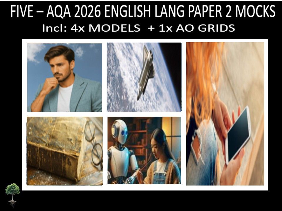 FIVE - AQA PAPER 2 | 2026 FULL MOCKS | MODELS | AO GRIDS