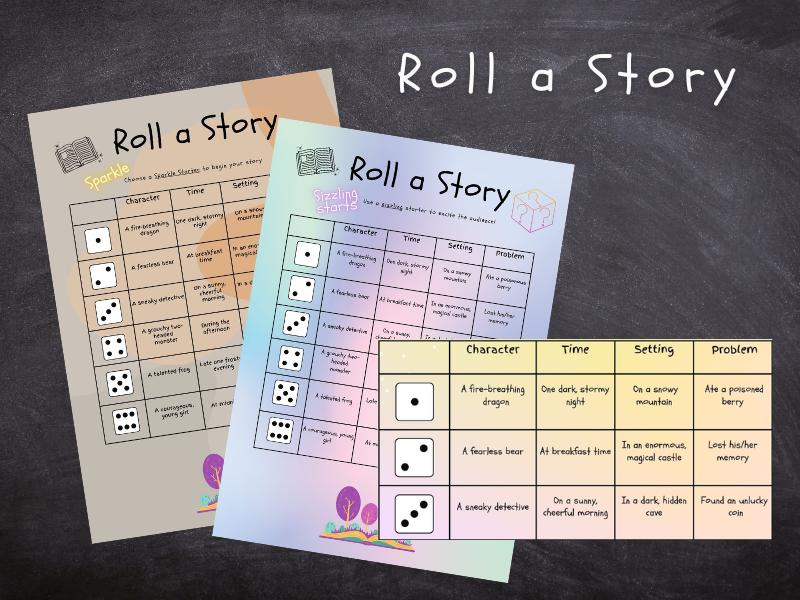 Roll a Story – Creative Writing Prompt
