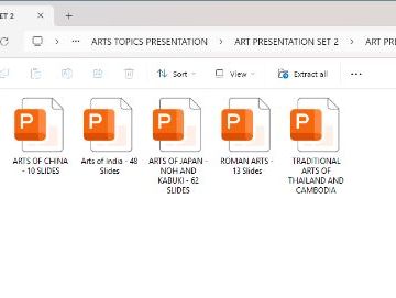 World Arts PowerPoint Presentation Bundle