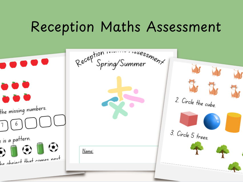 Reception Maths Assessment