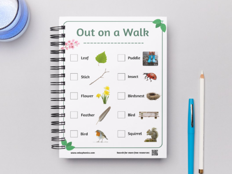 Country Walk & Nature Spotting Activity | Nature Scavenger Hunt