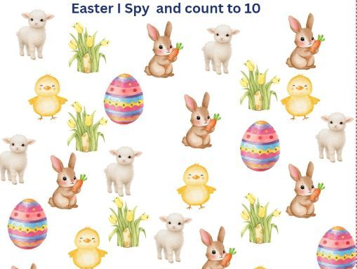 I Spy Easter EYFS